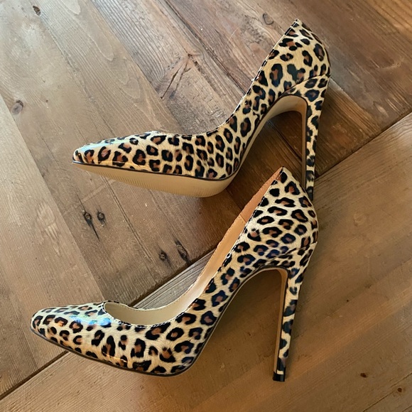 Leopard Print Heels - Picture 3 of 8